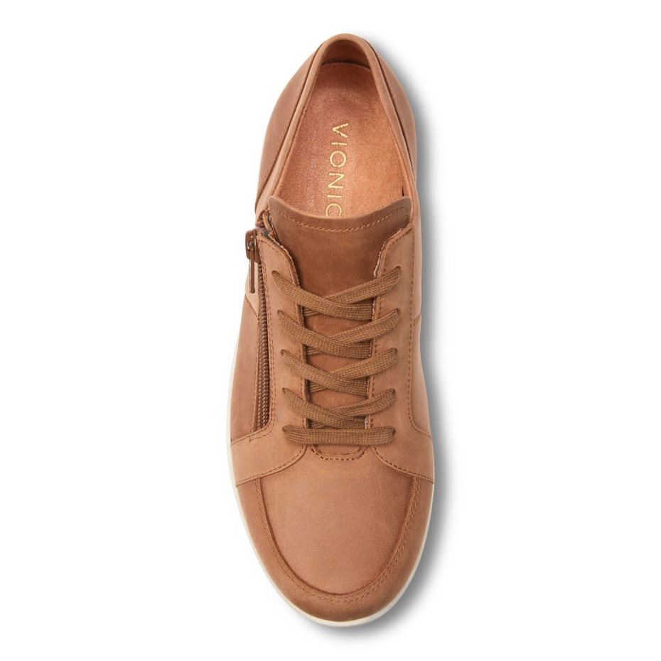 Trigo Nubuck Vionic Abigail Con Cordones