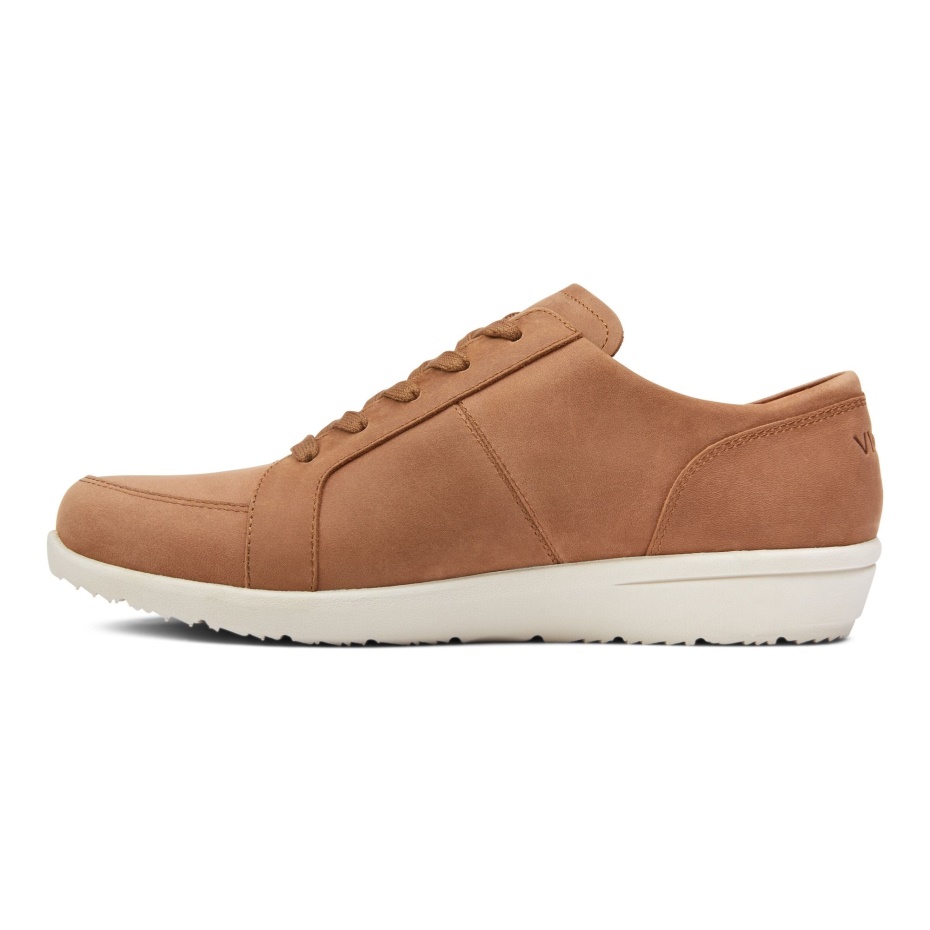 Trigo Nubuck Vionic Abigail Con Cordones