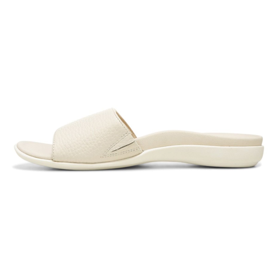 Val Slide Sandalia Vionic Crema