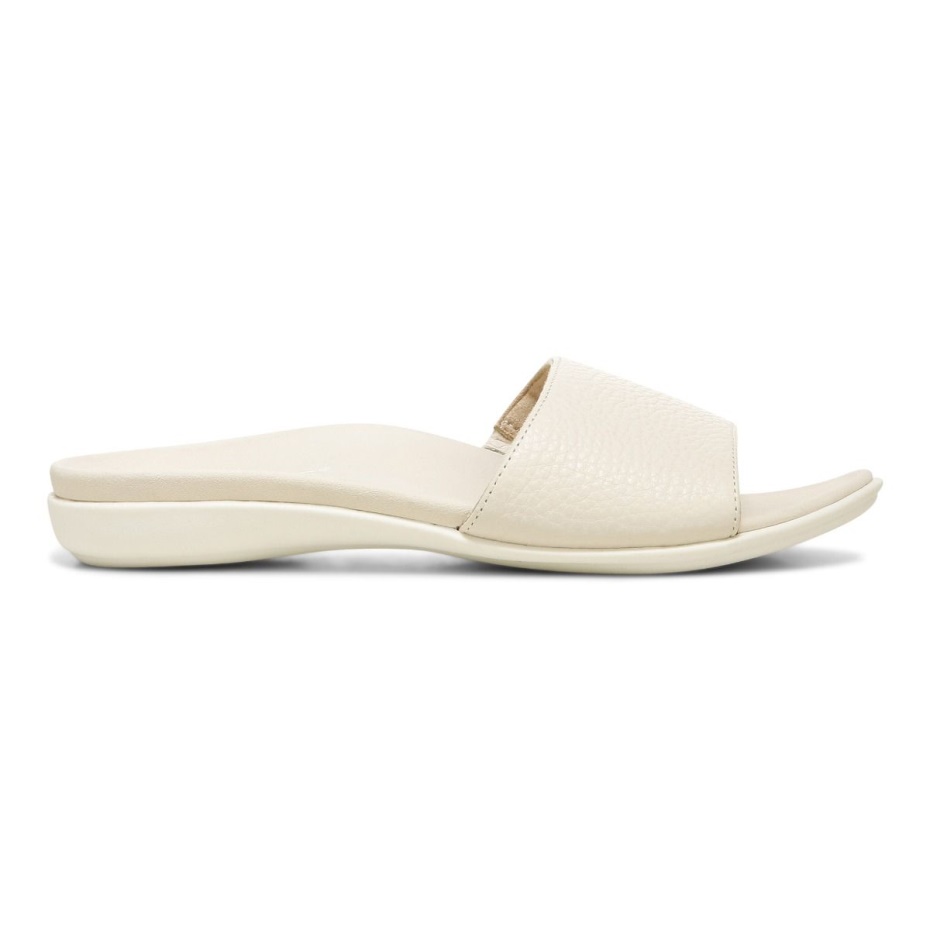 Val Slide Sandalia Vionic Crema