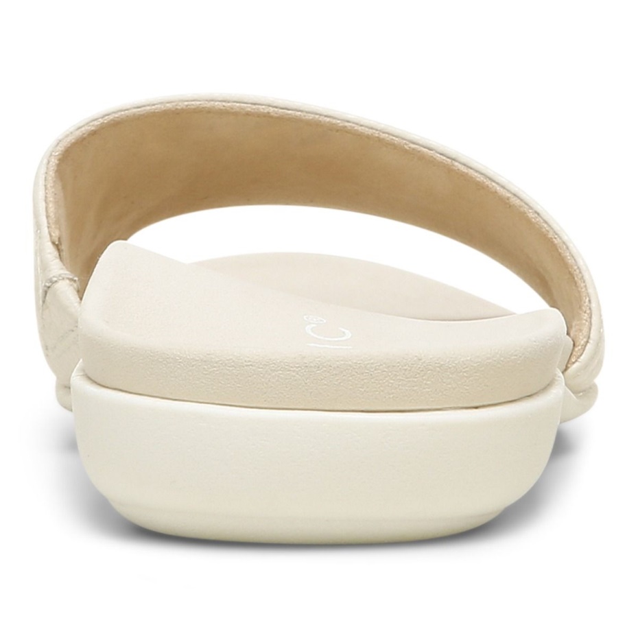 Val Slide Sandalia Vionic Crema