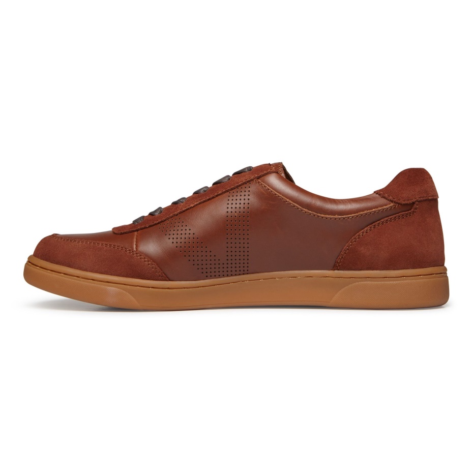 Vionic Brok Zapatillas Casual Con Cordones Marrón Oscuro