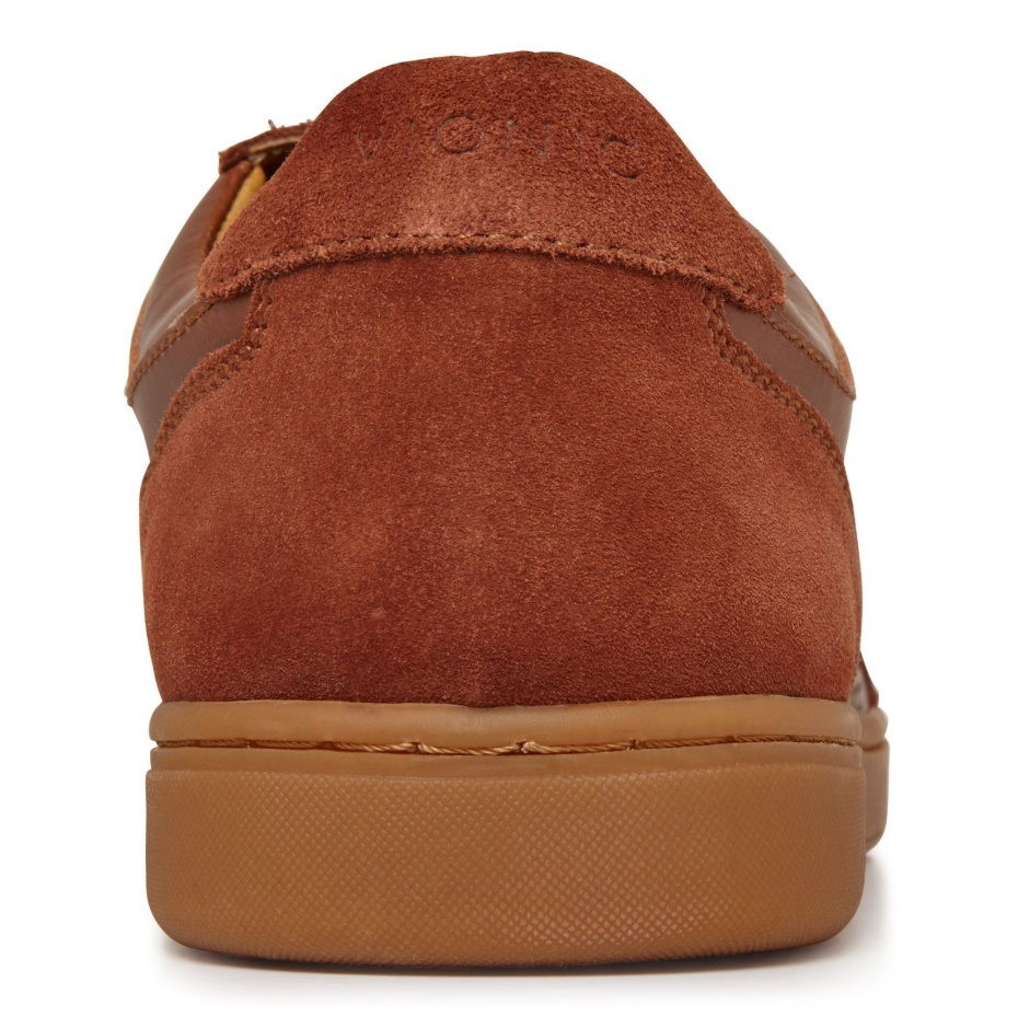 Vionic Brok Zapatillas Casual Con Cordones Marrón Oscuro Moda