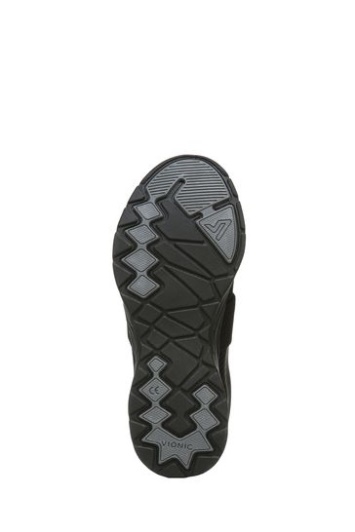 Vionic Camrie Negro Resbalón En Los Zapatos De Moda