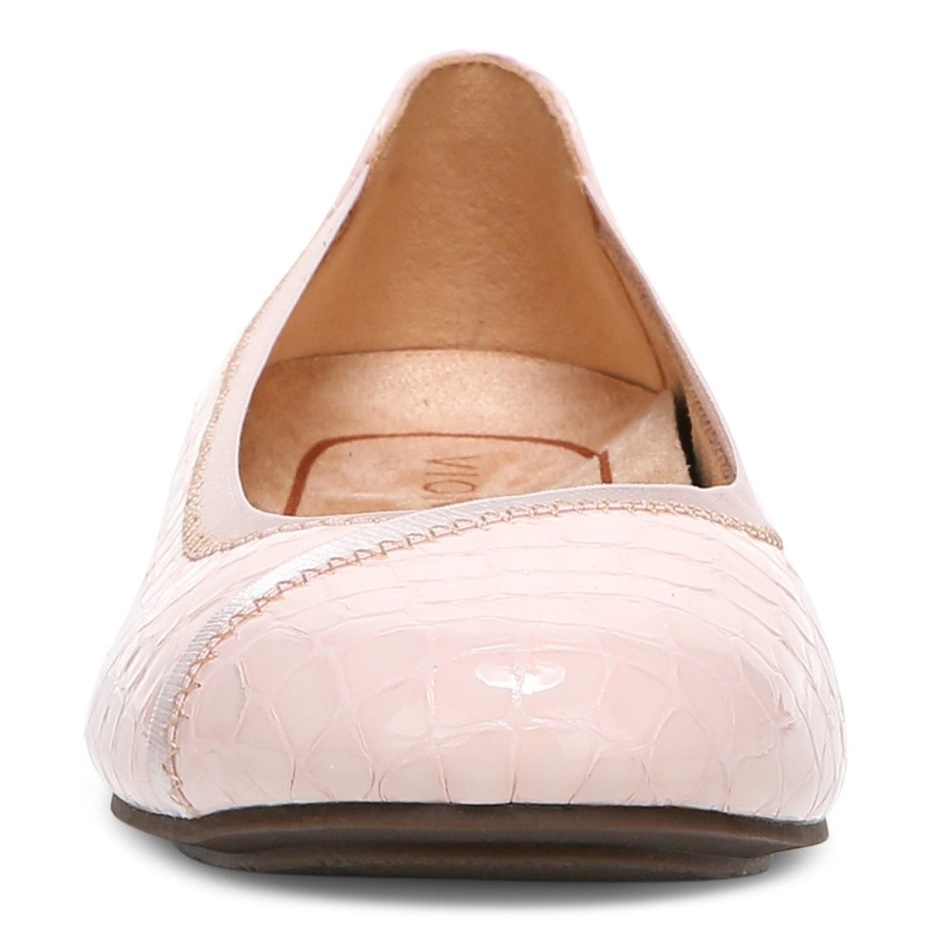 Vionic Caroll Ballet Plano Nube Rosa Croc