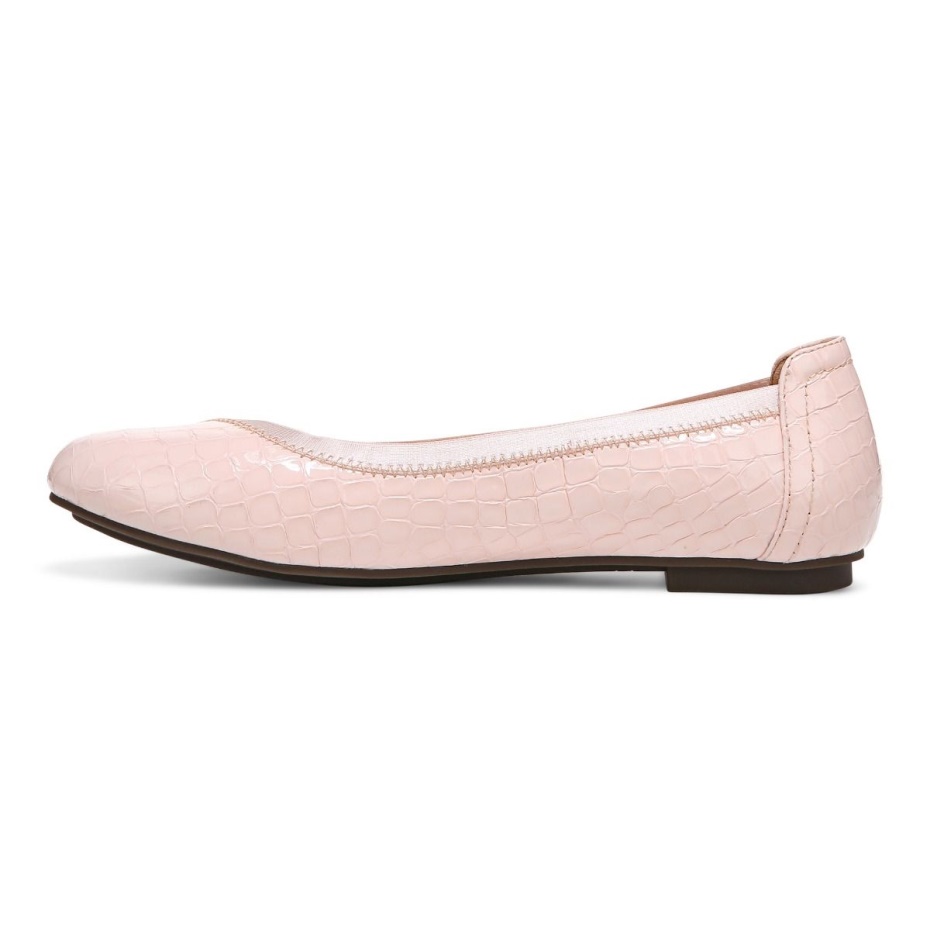 Vionic Caroll Ballet Plano Nube Rosa Croc