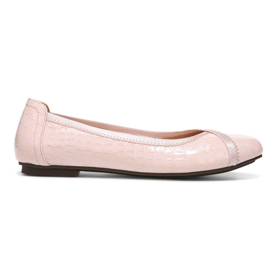 Vionic Caroll Ballet Plano Nube Rosa Croc