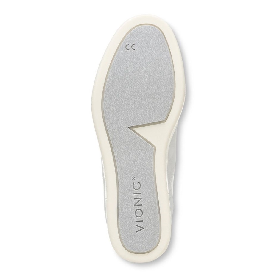 Vionic De Caña Alta Esmeril Blanco