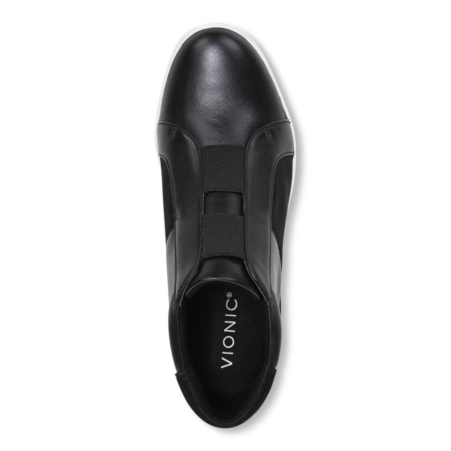 Vionic Esmeril Caña Alta Negro