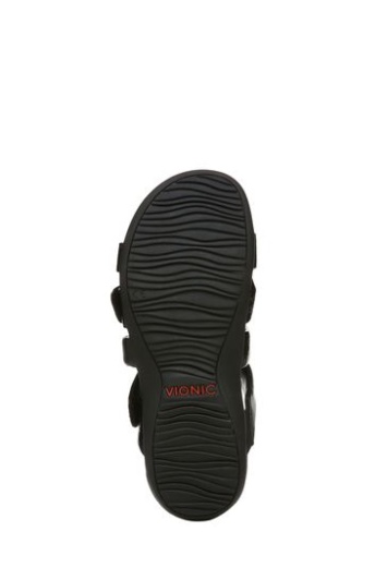 Vionic Hadlie Sandalias Negras De Moda