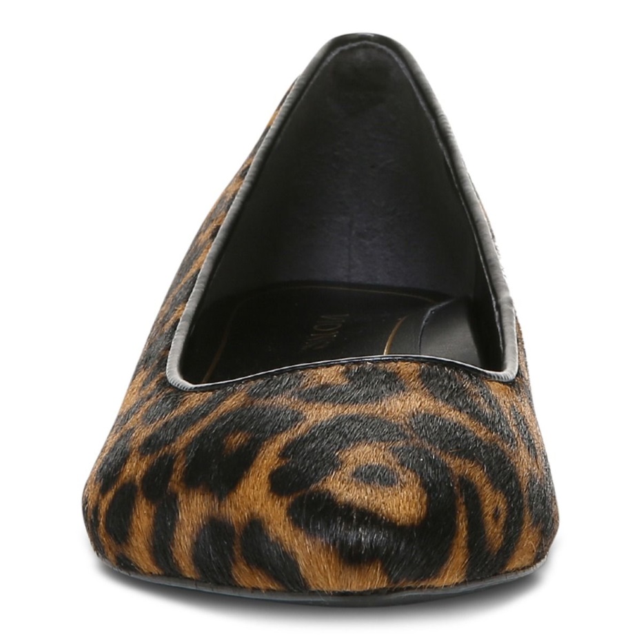 Vionic Tan Leopardo Bailarinas Lena