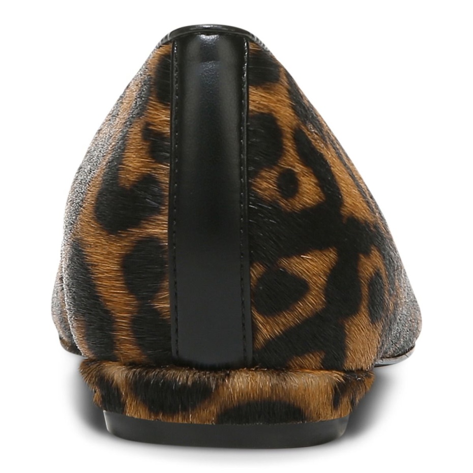 Vionic Tan Leopardo Bailarinas Lena