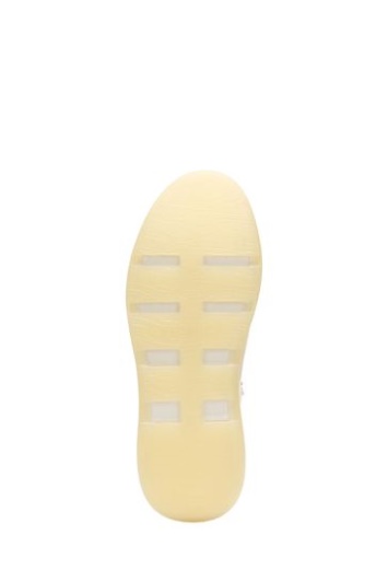 Vionic Whitley Crema Sémola Cuero Chukka Tops Altos