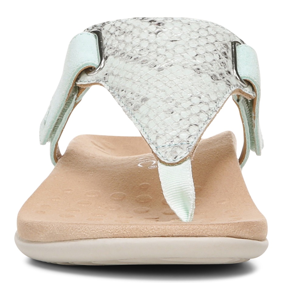 Wanda T-strap Sandalia Espuma De Mar Vionic