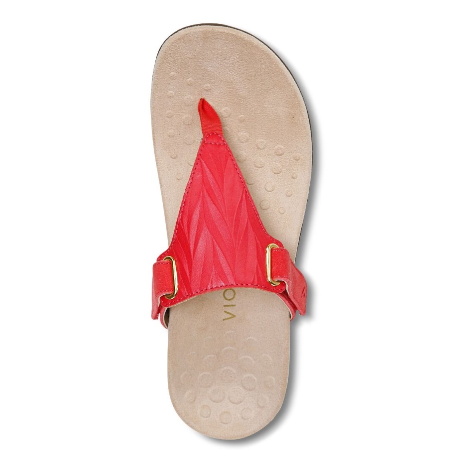 Wanda T-strap Sandalia Vionic Amapola