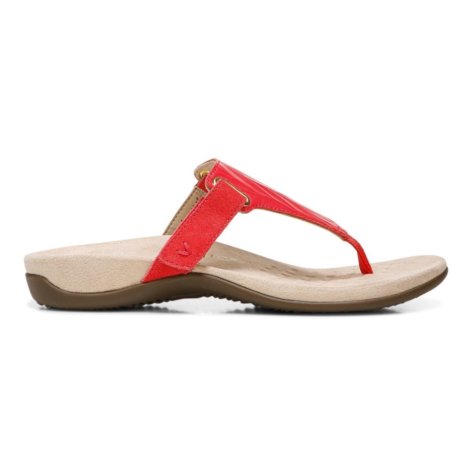 Wanda T-strap Sandalia Vionic Amapola