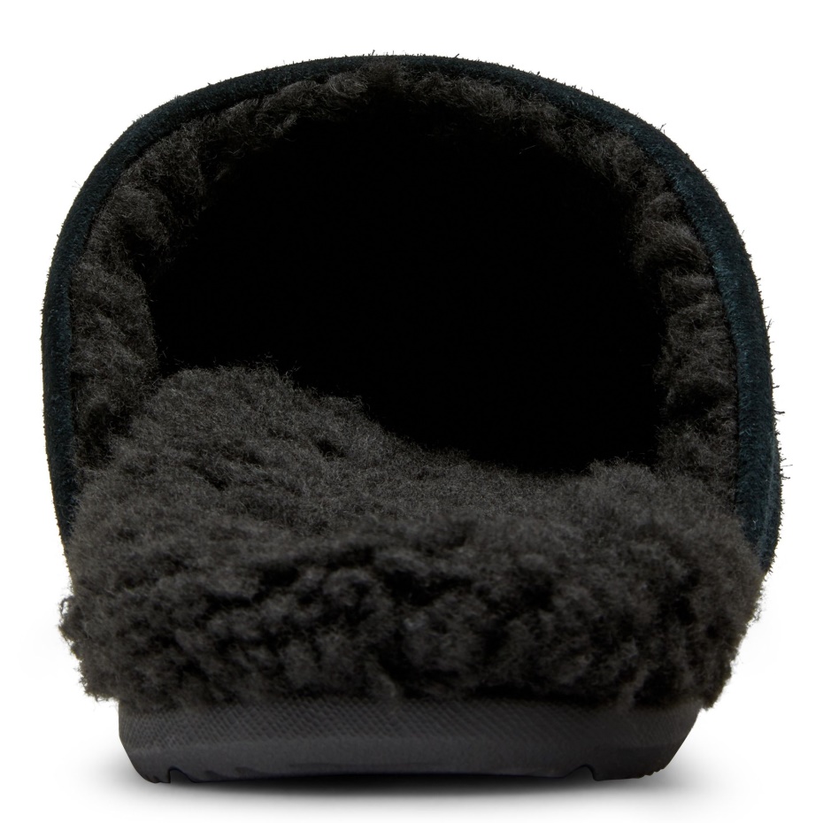 Zapatilla Alfons Mule Ante Negro Vionic