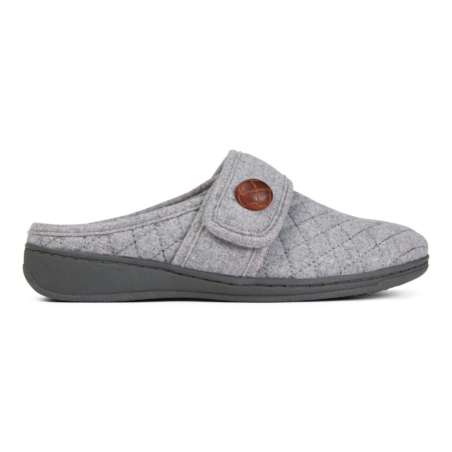 Zapatilla Carlin Gris Claro Moda Vionic