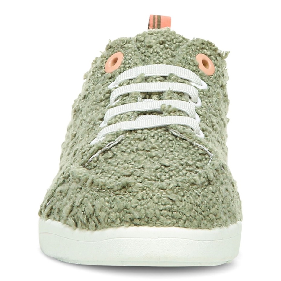 Zapatilla Casual Playa Pismo Boucle Vionic Ejército Verde Boucle