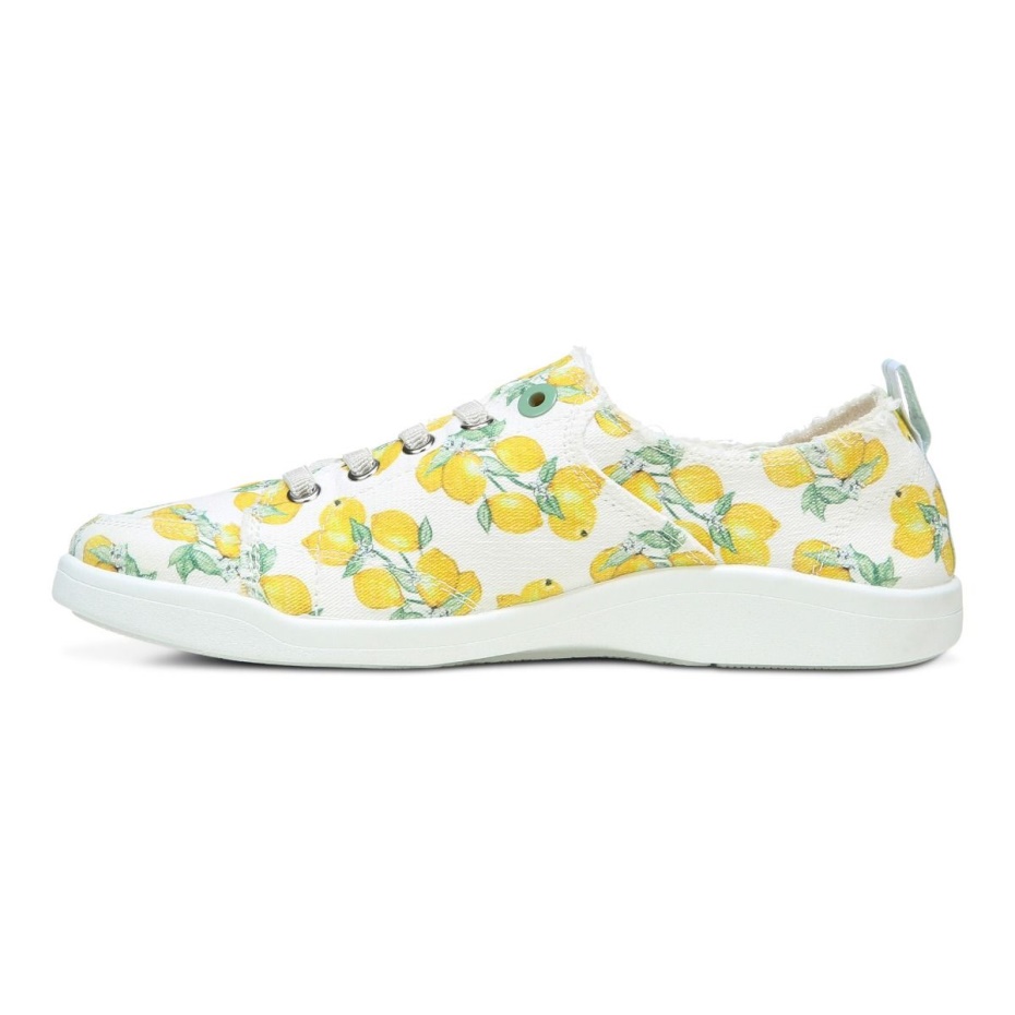 Zapatilla Casual Vionic Beach Pismo Limones De Frutas