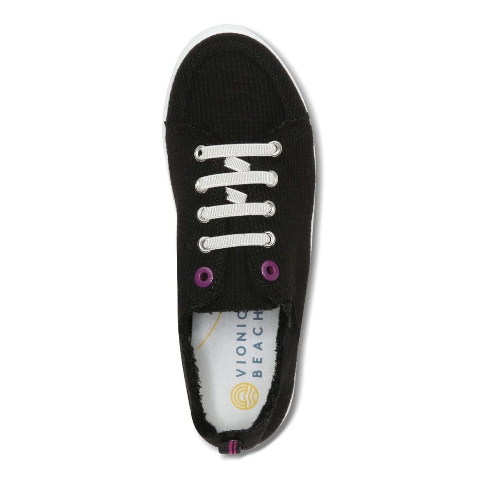 Zapatilla Casual Vionic Beach Pismo Punto Punto Negro