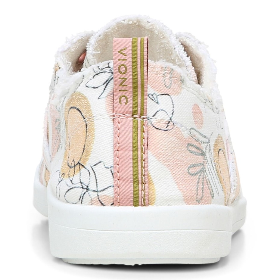 Zapatilla De Deporte Casual Grove White Beach Pismo Orange Grove Vionic