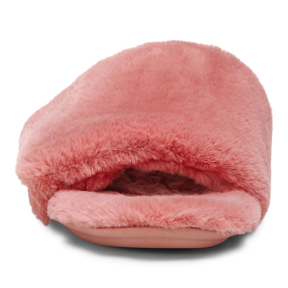 Zapatilla De Peluche Sueño Terracota Vionic