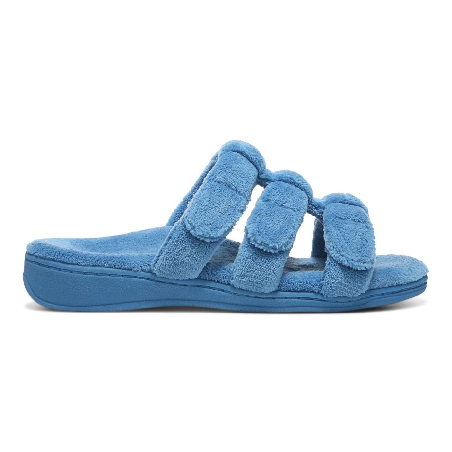 Zapatilla De Siesta Azul Horizonte Vionic