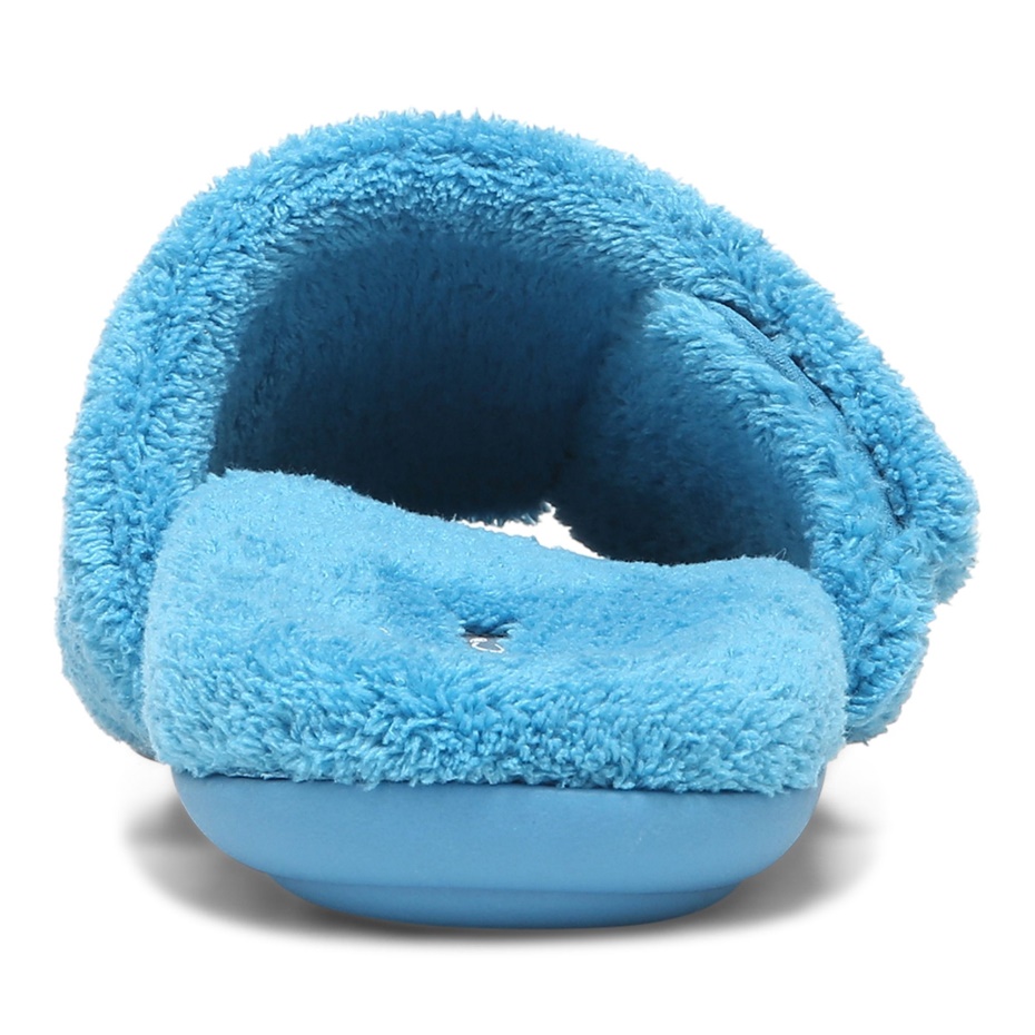 Zapatilla De Sueño Vionic Verde Azulado Profundo