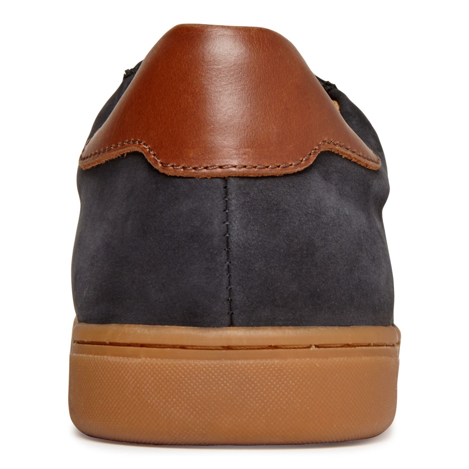 Zapatilla Deportiva Casual Con Cordones Baldwin Vionic Nubuck Negro