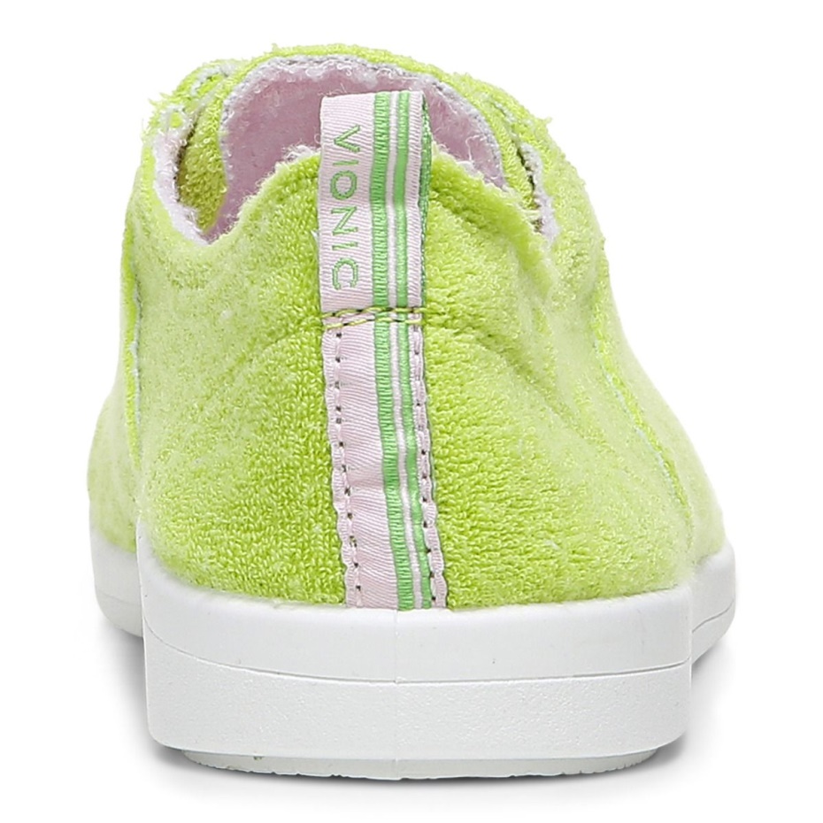 Zapatilla Deportiva Vionic Lime Terry Beach Pismo Casual Terry