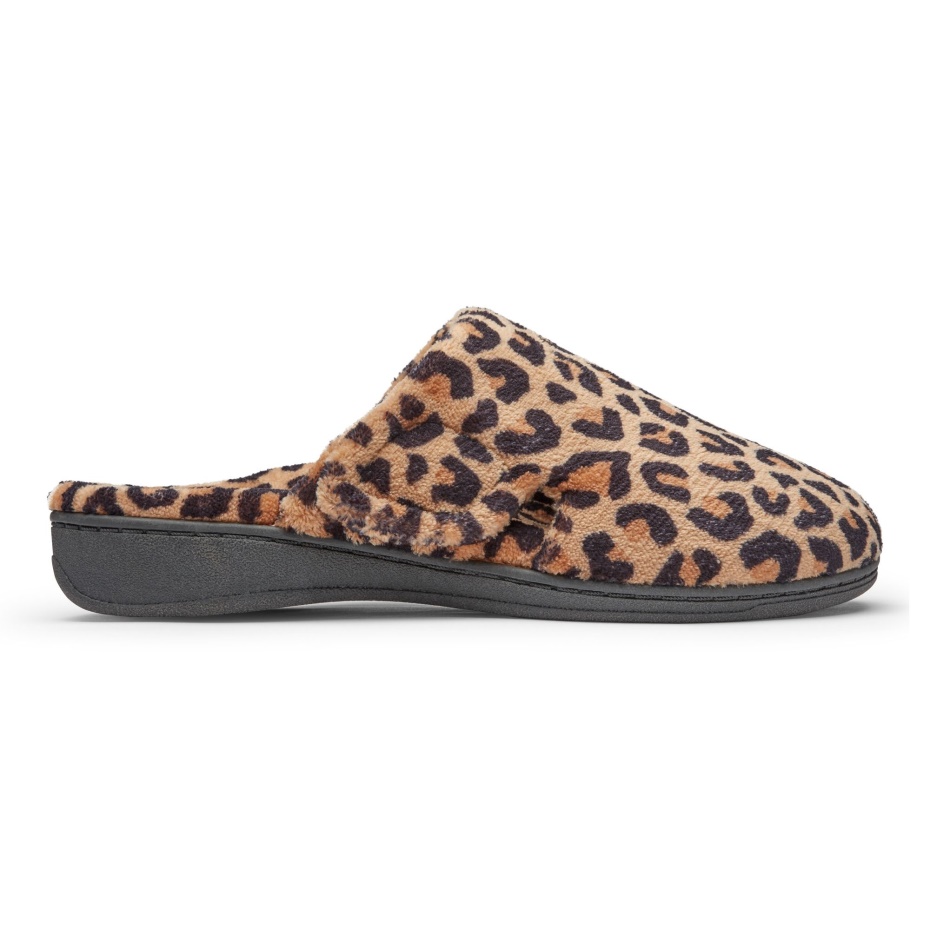 Zapatilla Gemma Leopardo Natural Vionic