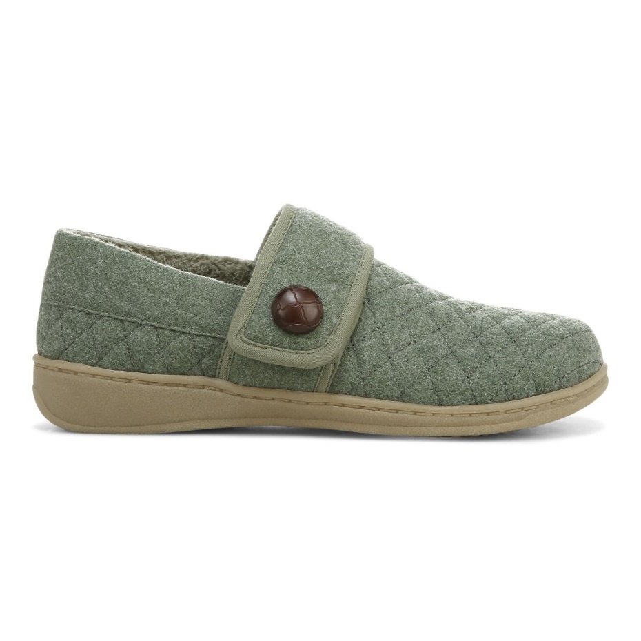 Zapatilla Jackie Verde Militar Vionic