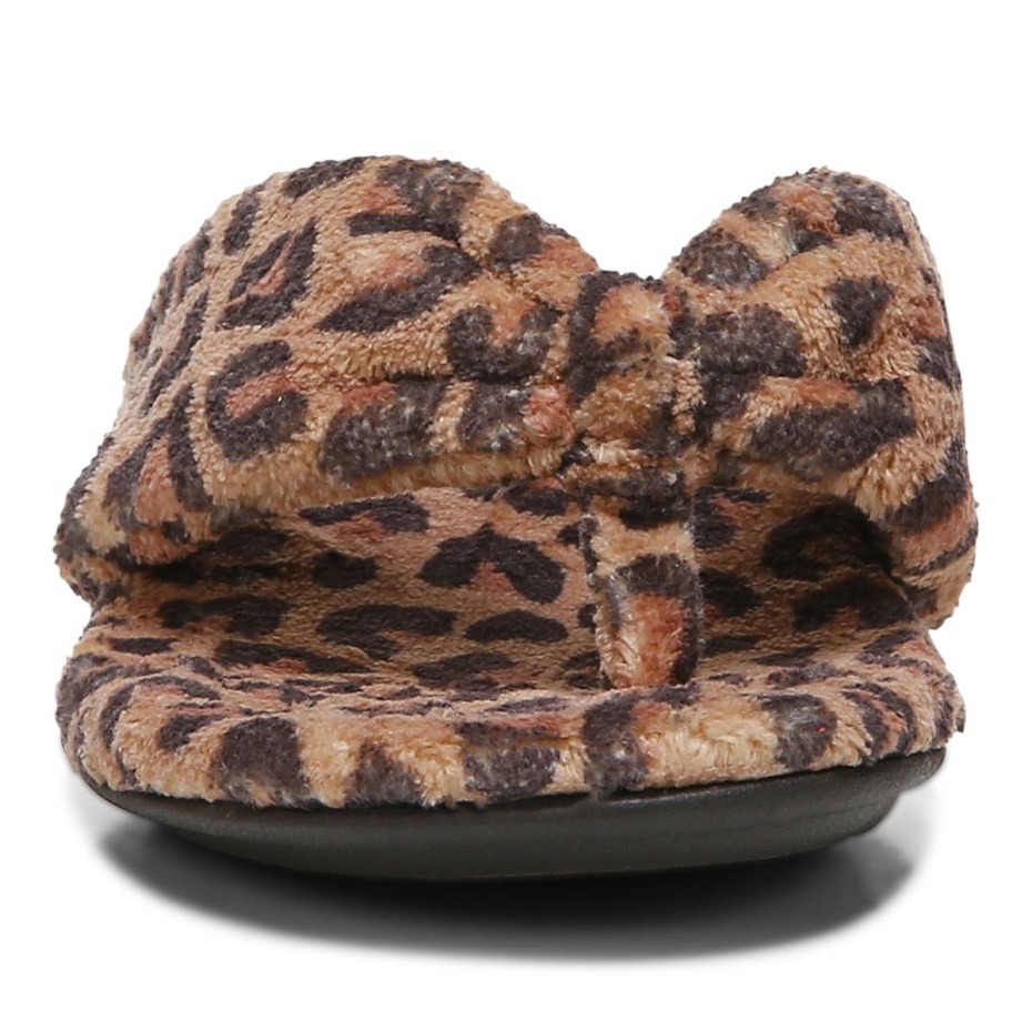 Zapatilla Lydia Vionic Marrón Leopardo