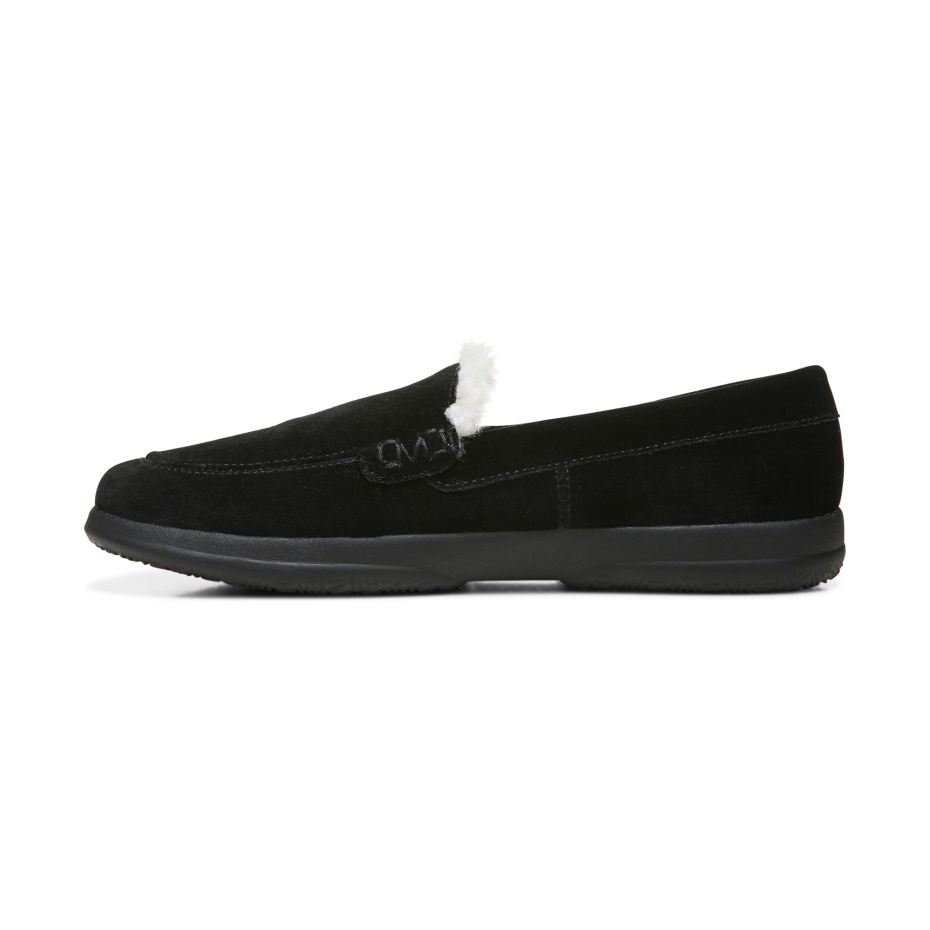 Zapatilla Lynez Ante Negro Vionic