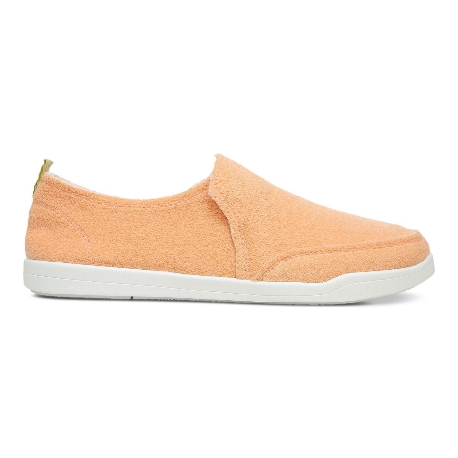 Zapatilla Sin Cordones Albaricoque Terry Vionic Beach Malibu Terry