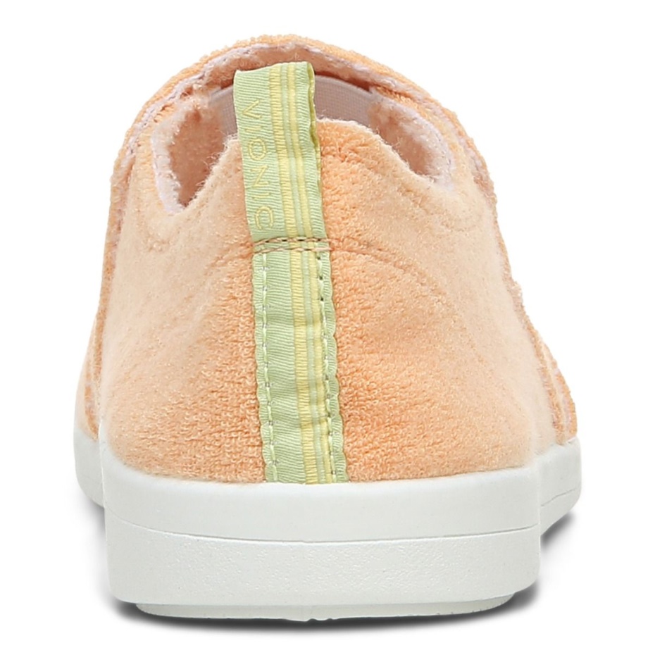 Zapatilla Sin Cordones Albaricoque Terry Vionic Beach Malibu Terry