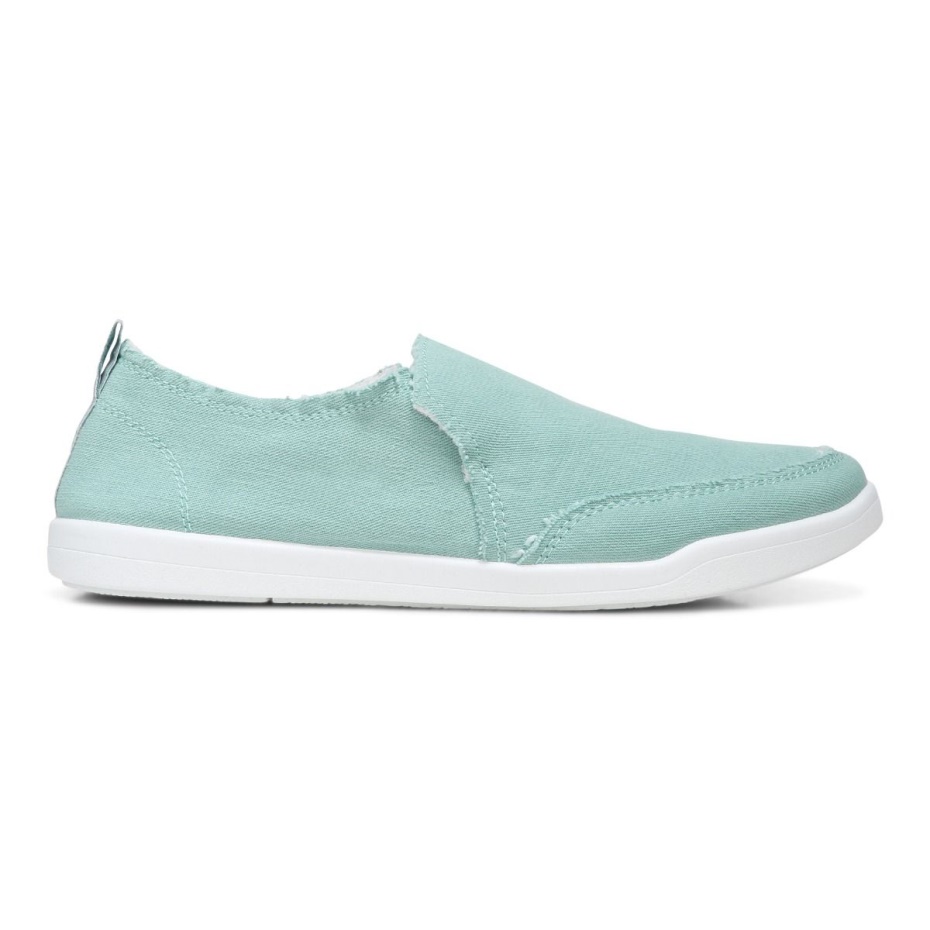 Zapatilla Sin Cordones Beach Malibu Lienzo Wasabi Lienzo Vionic