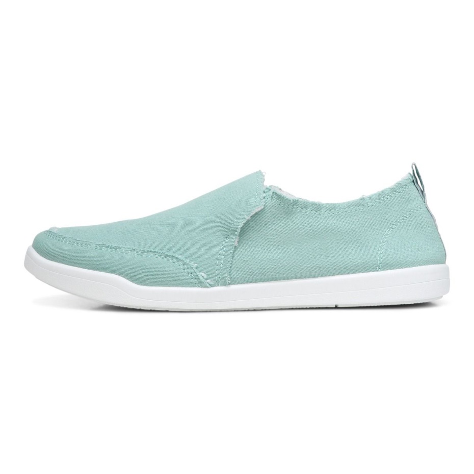 Zapatilla Sin Cordones Beach Malibu Lienzo Wasabi Lienzo Vionic