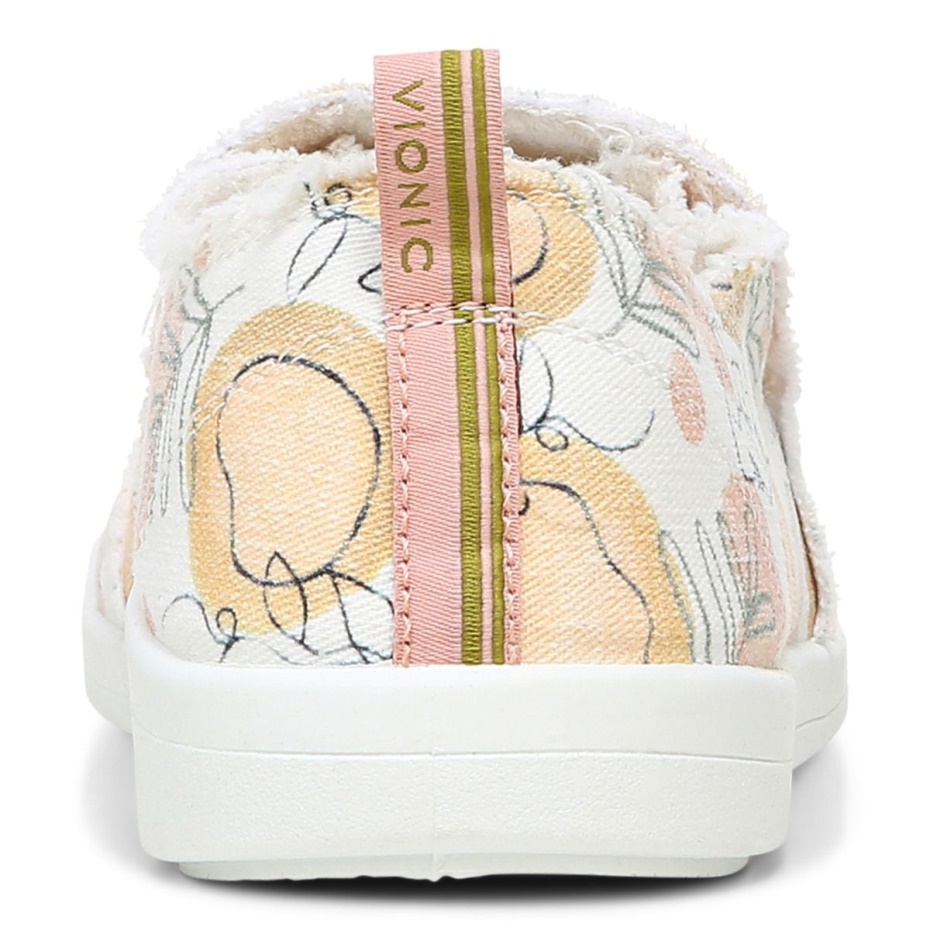 Zapatilla Sin Cordones Beach Malibu Orange Grove Vionic Grove White