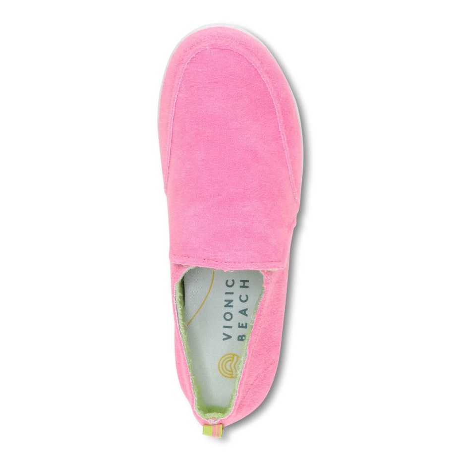 Zapatilla Sin Cordones Beach Malibu Terry Bubblegum Terry Vionic