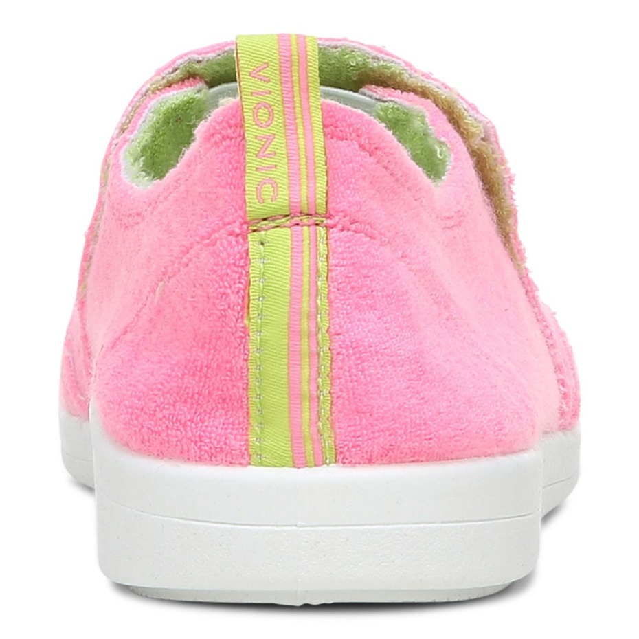 Zapatilla Sin Cordones Beach Malibu Terry Bubblegum Terry Vionic