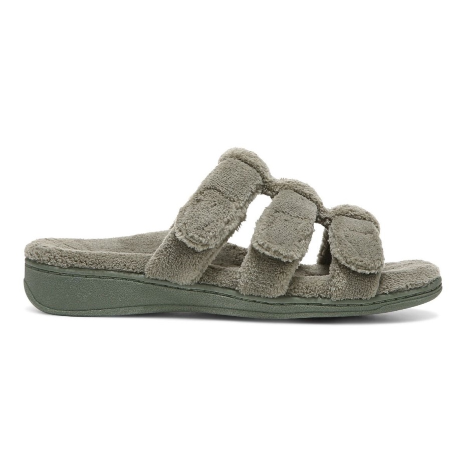 Zapatilla Snooze Vionic Verde Militar