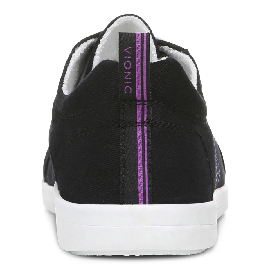 Zapatilla Stinson Lona Negra Vionic