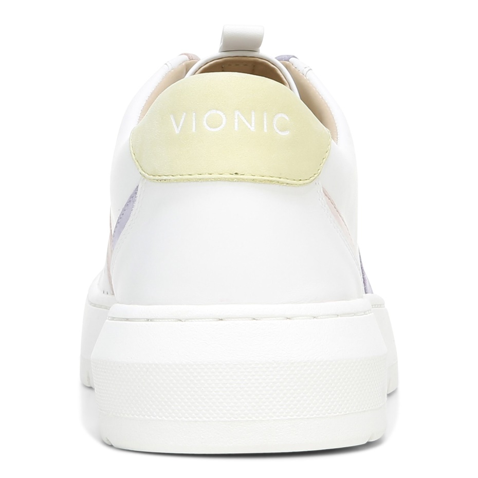 Zapatilla Vionic Simasa Blanco Pastel Lila