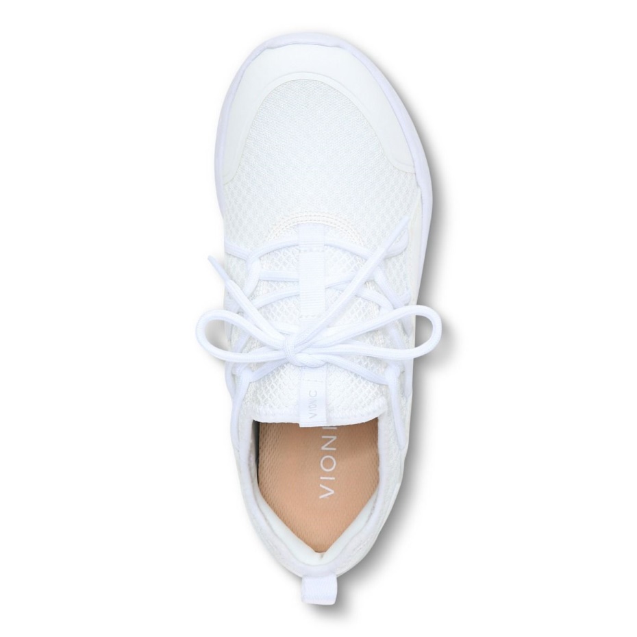 Zapatilla Vionic Zeliya Con Cordones Blanco