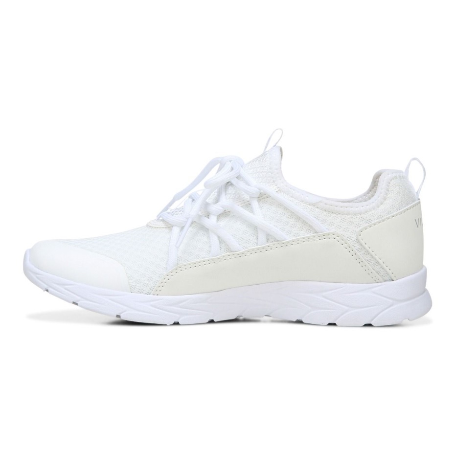 Zapatilla Vionic Zeliya Con Cordones Blanco