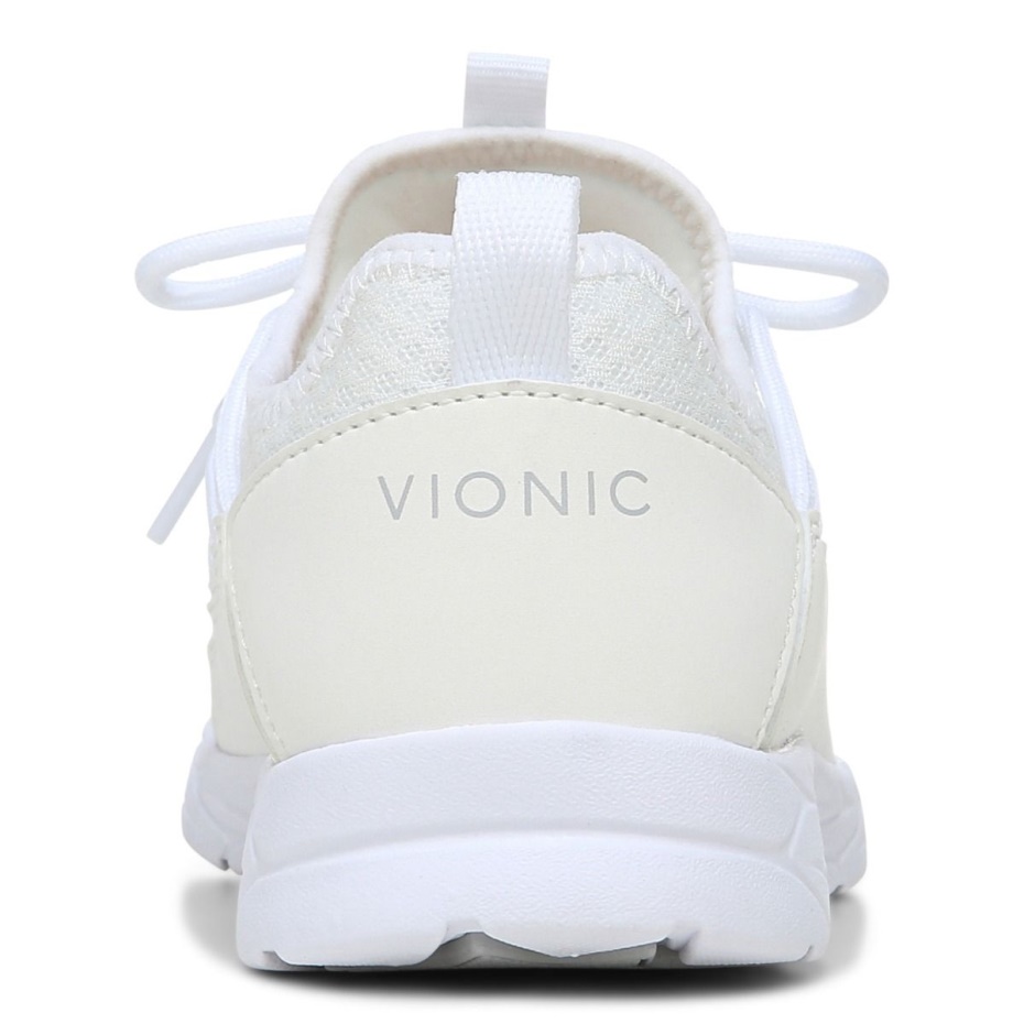 Zapatilla Vionic Zeliya Con Cordones Blanco