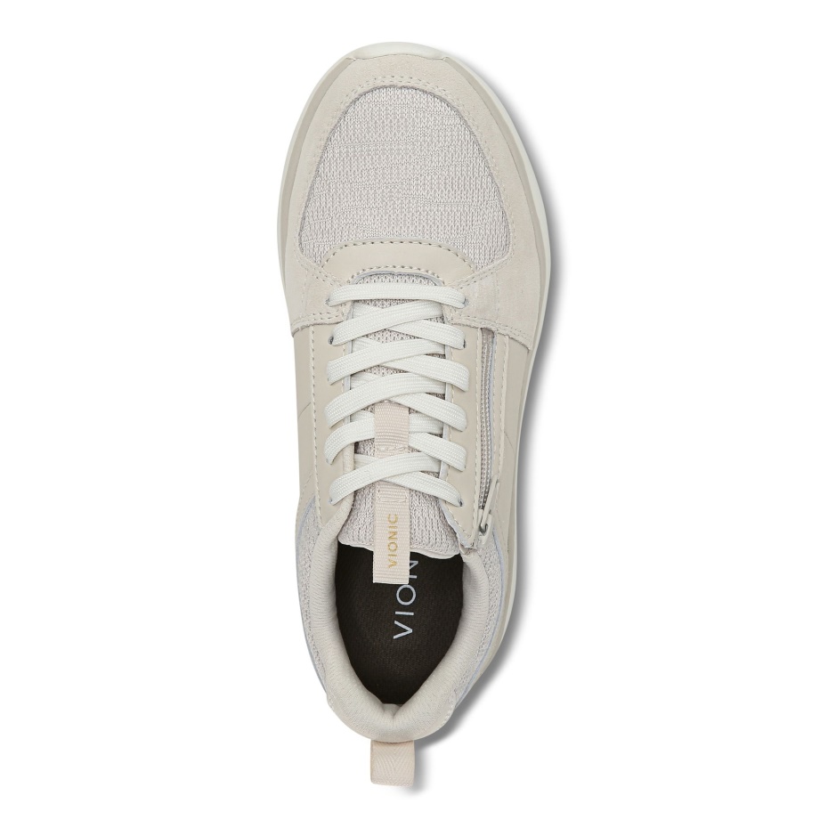 Zapatillas Athena Vionic Crema