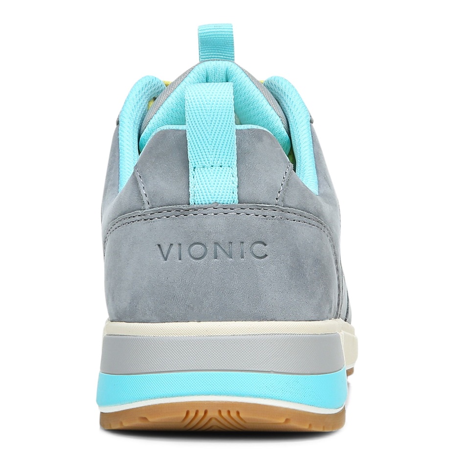 Zapatillas Rechelle De Nobuk Gris Claro Vionic